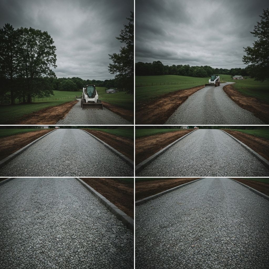 Gravel Driveways & Road Building